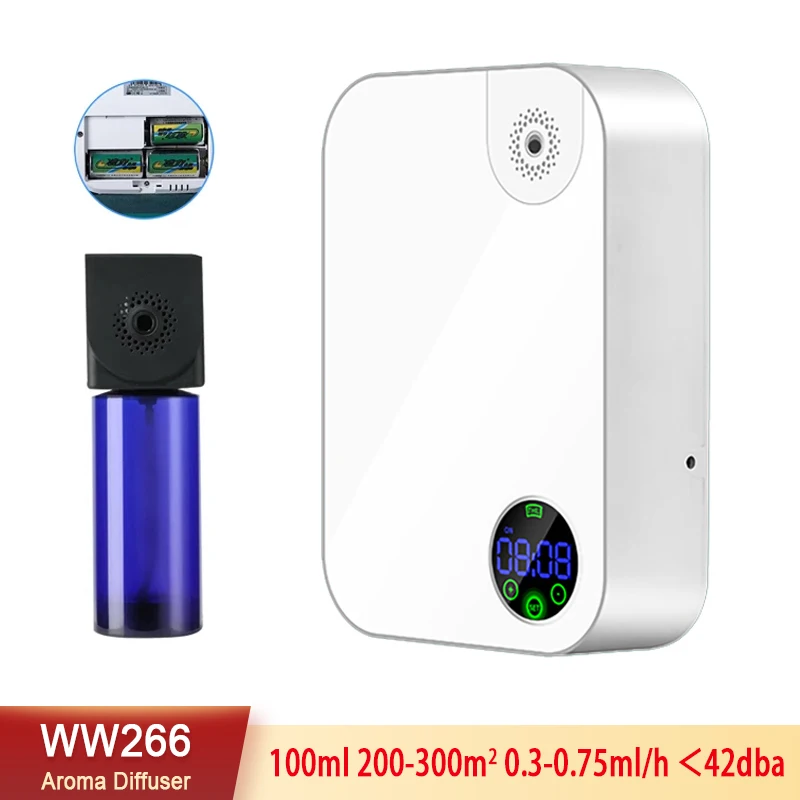 300m³ Aroma Diffuser Machine Intelligent Timing Commercial Aromatherapy Smart Timer Commercial Aromatherapy Air Purifier