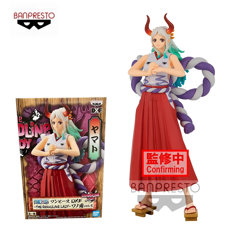 

Goods In Stock 100% Original BANPRESTO THE GRANDLINE LADY Yamato ONE PIECE DXF TGL PVC Doll Decoration