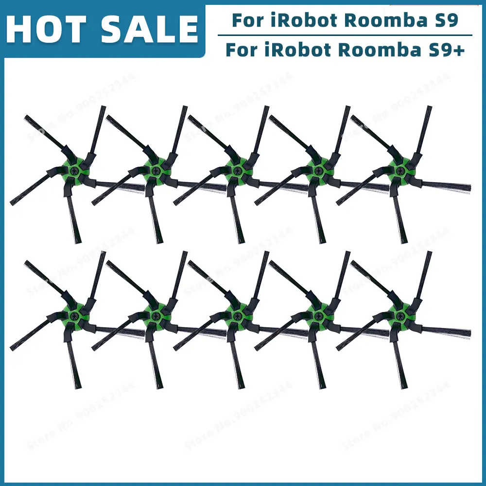 

Сменные детали для iRobot Roomba S9 9150 / S9+ Plus 9550, аксессуары, основная боковая щетка, Hepa фильтр, пылесборник