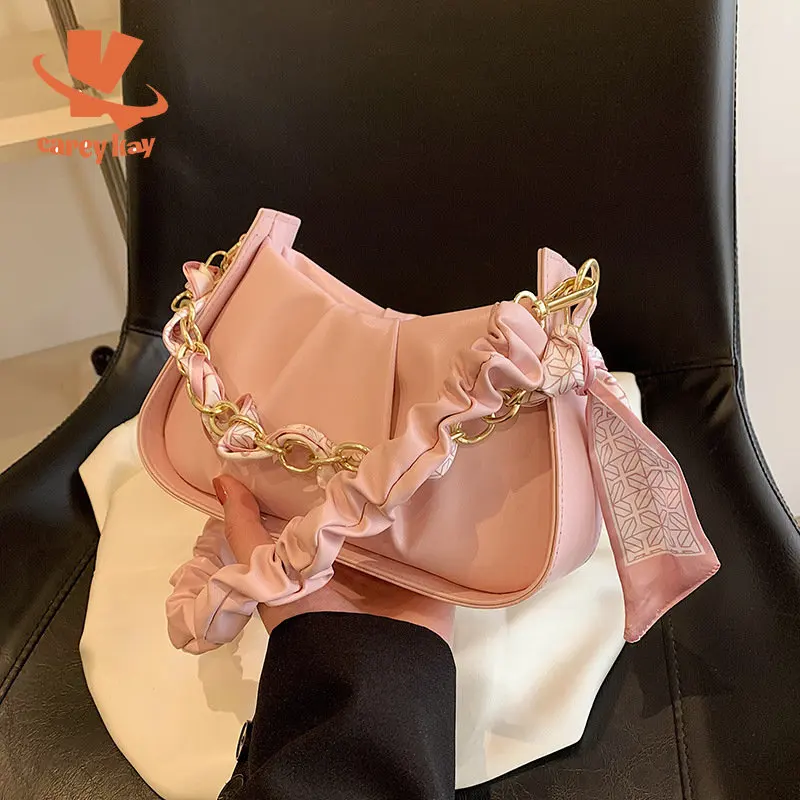 

Новинка 2023, летняя женская наплечная сумка, роскошные дизайнерские розовые сумочки, сумка-мессенджер через плечо из ПУ кожи, женская сумка