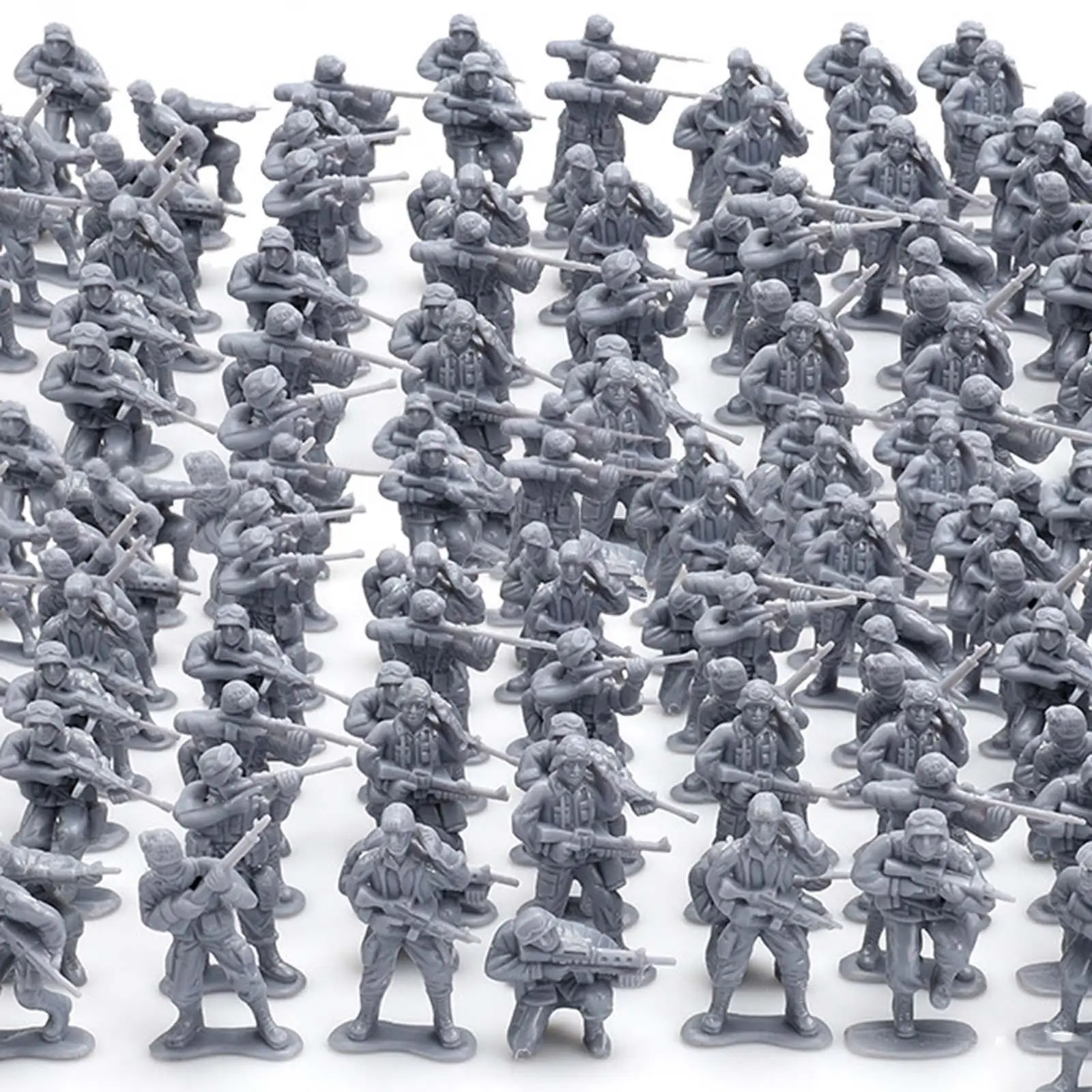 

100 шт., многофункциональные мини-модели солдат