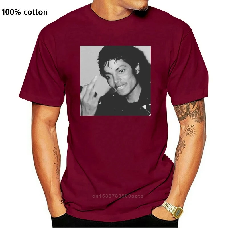 

Новинка 2021, летняя мужская рубашка Майкла Джексона, Повседневная рубашка