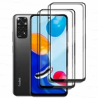 Полностью клеевое стекло для Xiaomi Redmi Note 11, защита для экрана Xiaomi Redmi Note 10S 10T 11 S 11 Pro, закаленное стекло для Redmi Note 11