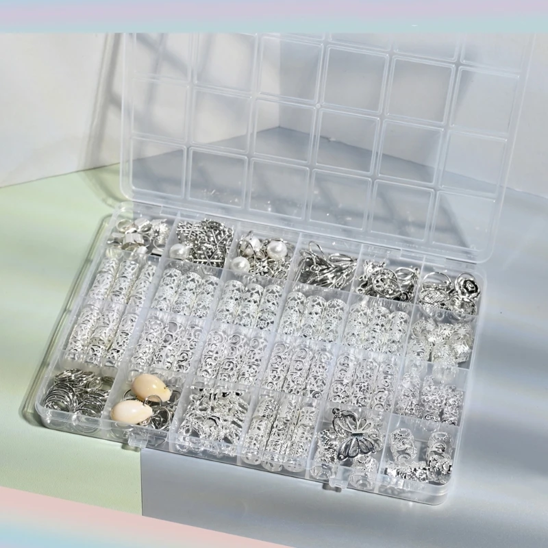 Змеиные бусины для дредов волос свободные катушки кольца украшения косы