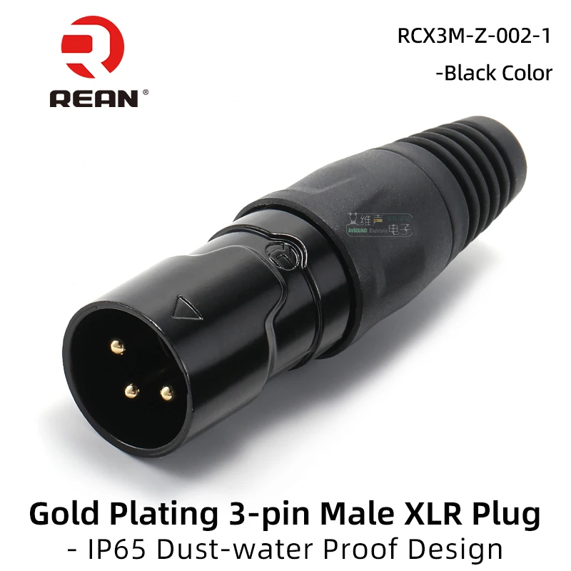

REAN RCX3M-Z/RCX3F-Z XLR разъемы