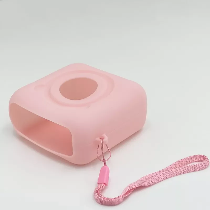 

3 rolls thermal Label Sticker 57x30mm Receipt Paper for 58mm A6 peripage printers Soft Silicone Protection Case