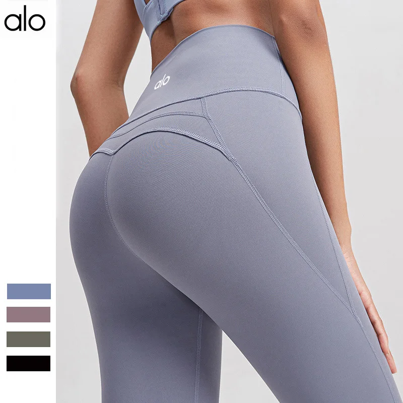 

Женские Леггинсы для йоги Alo, спортивные штаны с высокой талией и эффектом пуш-ап