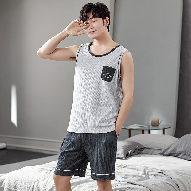 Новое поступление летняя одежда для мужчин жилет с V-образным вырезом + клетчатые