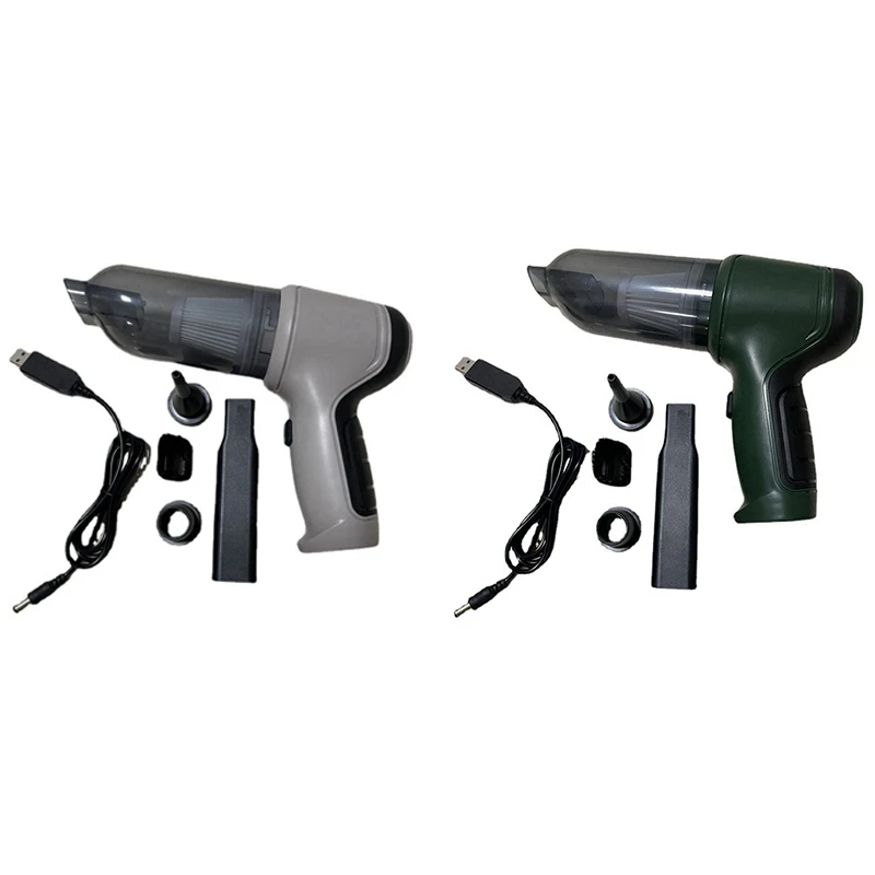 

3-In-1 Car Vacuum Cleaner Strong Blowing Car Household Handheld Wireless Charging Vacuum Cleaner 9000PA