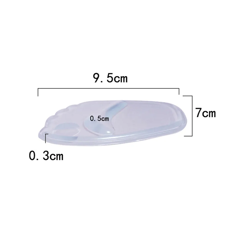 Silicone Gel Forefoot Insole Shoes Pads High Heel Soft Orthopedic Insole Anti-Slip Foot Protection Foot Cushions Pain Relief