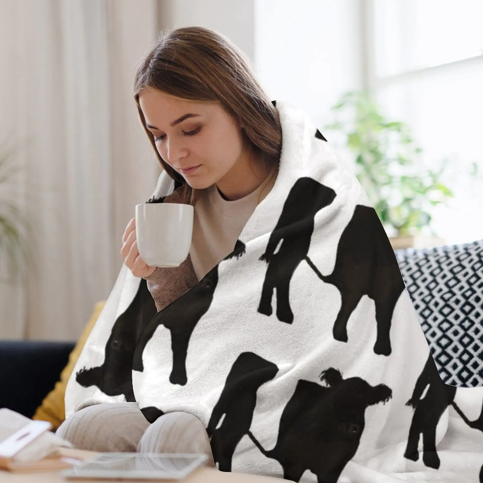 Одеяло Galloway с поясом Bobbi