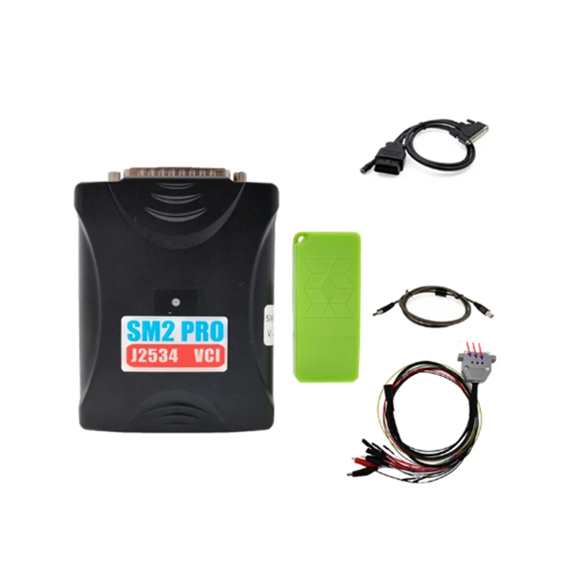 

ECU Программатор SM2 Pro J2534 VCI для чтения и записи, ECU PCM US Plug