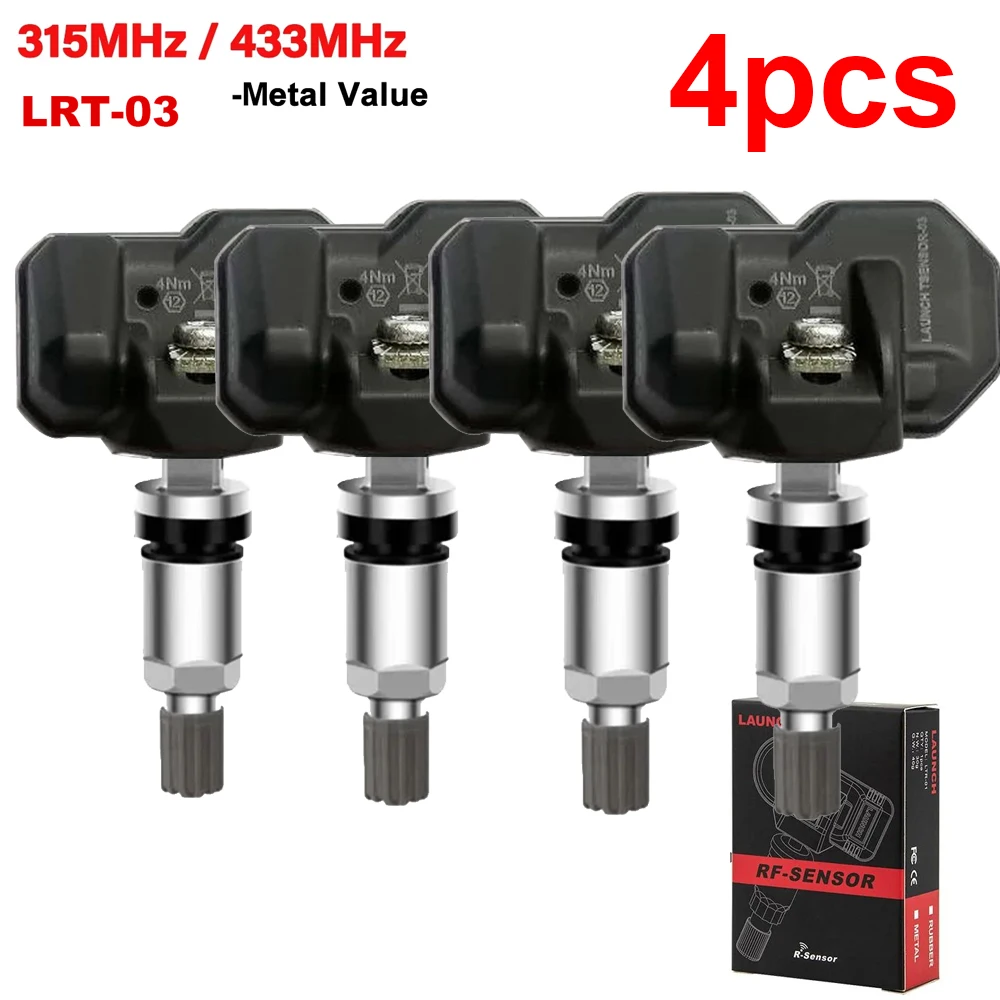 

LAUNCH X431 2 в 1 RF-SENSOR 315 МГц и 433 МГц Датчик TPMS Инструменты для ремонта шин Сканер Датчики давления в шинах Тестер Программирование