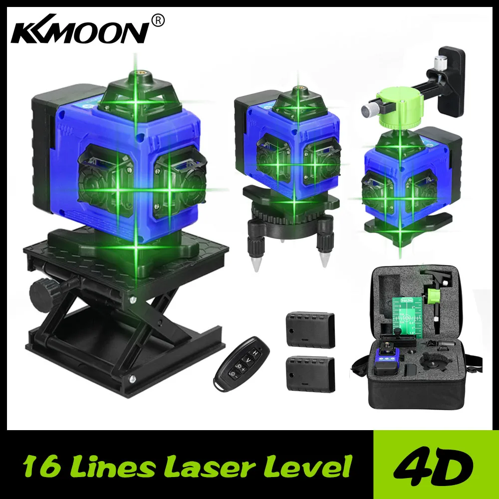 

Multifunctional 16 Lines Laser Level 3° Self-leveling Function Leveling Tool Ground Wall Sticker Home Improvement Tools Set