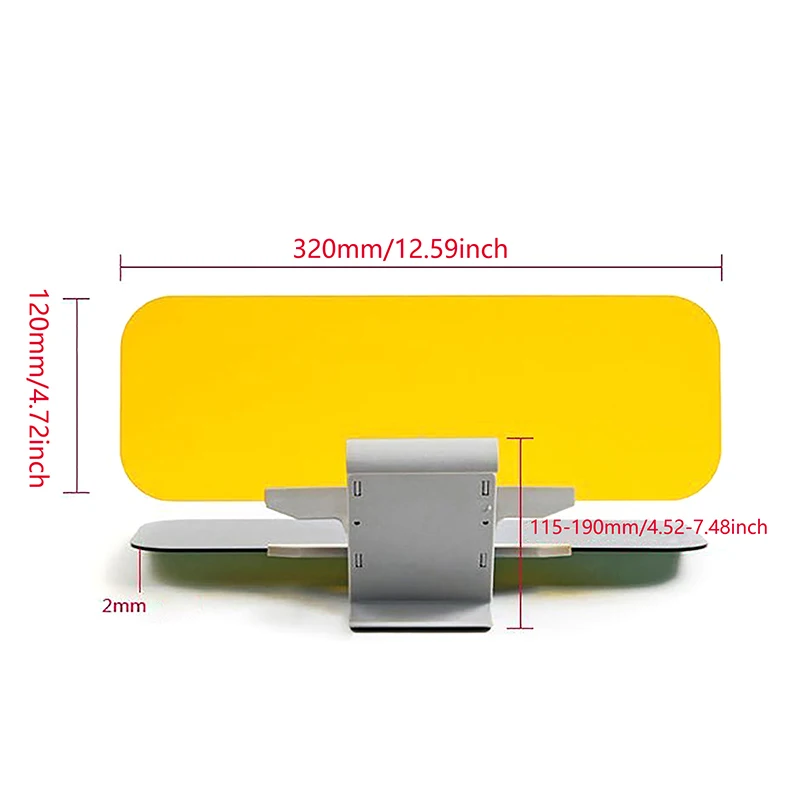 Автомобильный Солнцезащитный Козырек 2-в-1 Поляризационный С Антибликовым