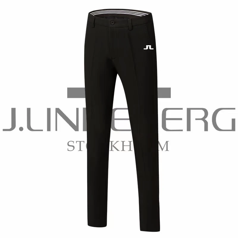 Men Golf pants spring autumnElastic solid color sports and leisure pants High quality golf apparel Men trousers