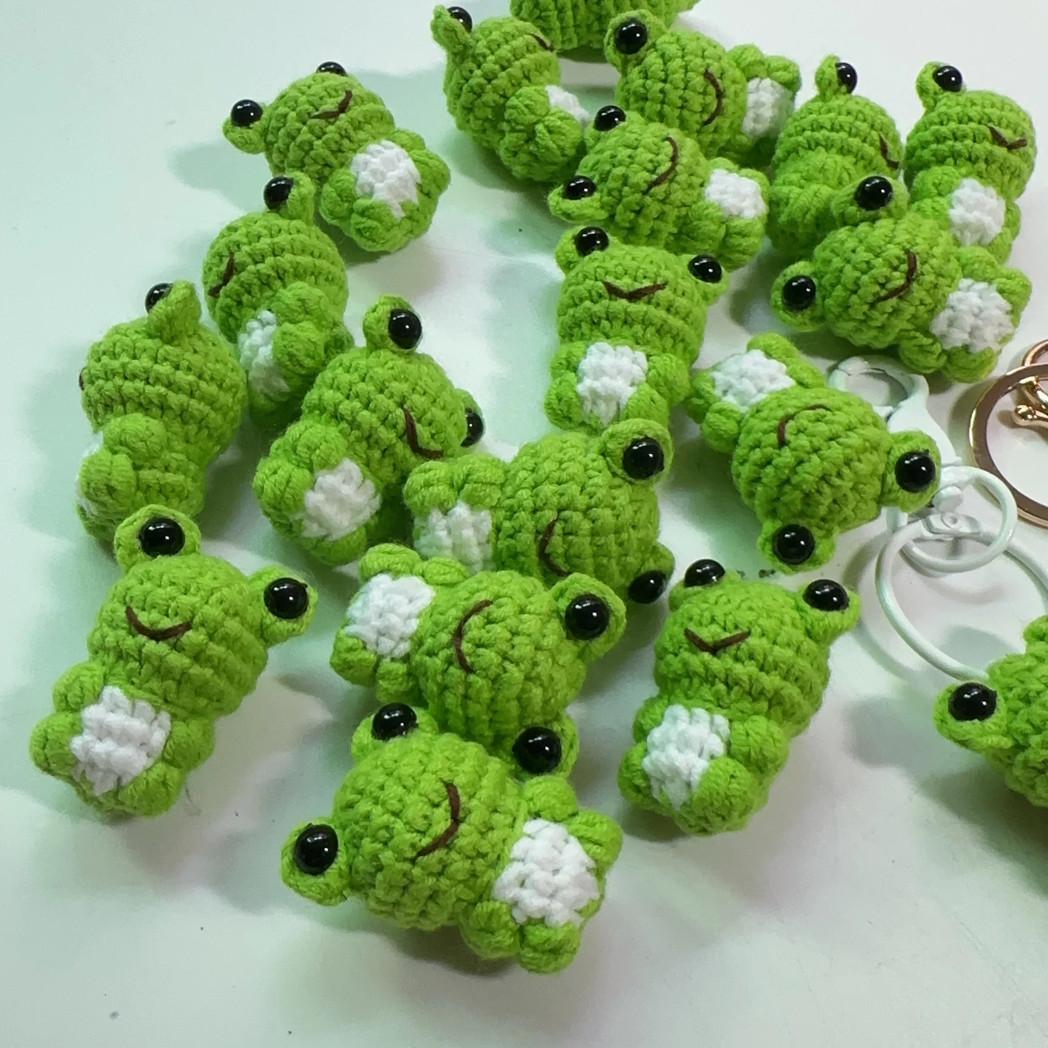 Ручная работа 3 5 см милый вязаный мини-брелок необычный крючком брелок для