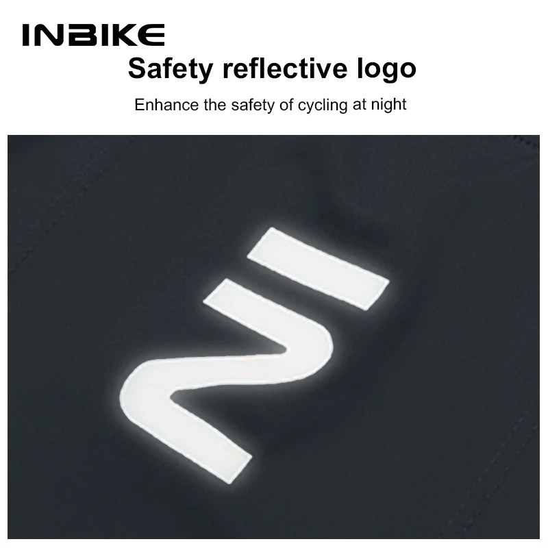 Футболка INBIKE Pro мужская с коротким рукавом Джерси для велоспорта одежда тремя