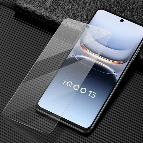 Для VIVO iQOO 13, матовое матовое закаленное стекло, защитная пленка для экрана Vivo iQOO13, полное покрытие, защитная передняя пленка, стекло