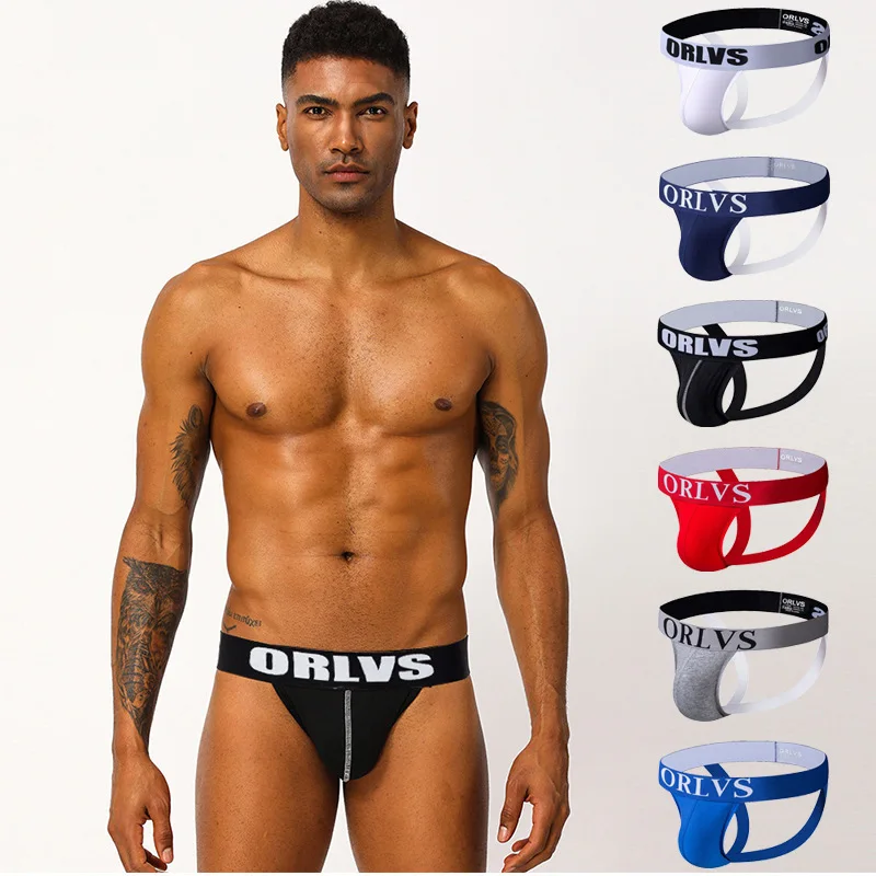 

Mens Panties Sexy male Underwear Men Jockstrap Briefs Gay Slip Homme Cotton Underpants Thongs Strings tanga Penis Pouch Jocks