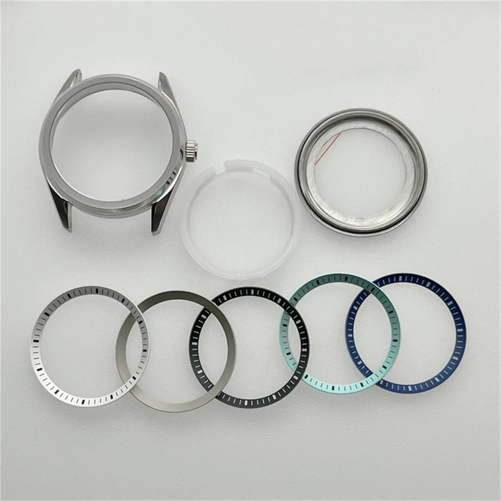 NH35 Case NH36 Movement Mechanical Watch Modified Case Diving Watch Assembly Parts 41mm Stainless Steel Sapphire Glass Case