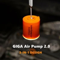 giga pump 2 0 camping portable swimming ring vacuum pump with 5 nozzles mini air pump electric inflator pump for mattress mat