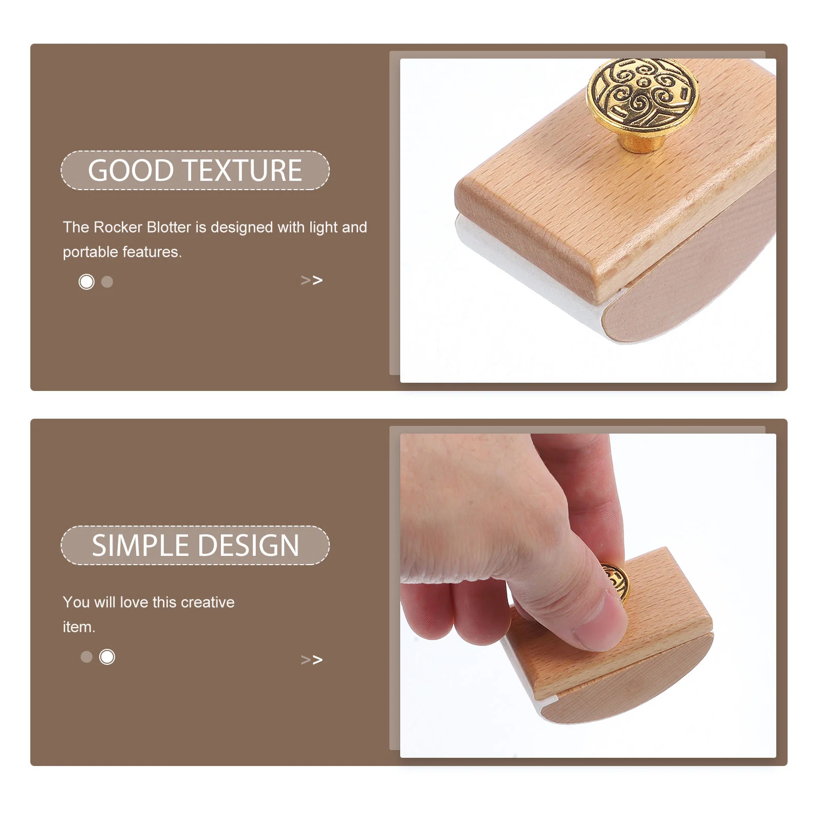 Ручки-рокер поглотитель чернил креативный штамп промокашка для письма черные