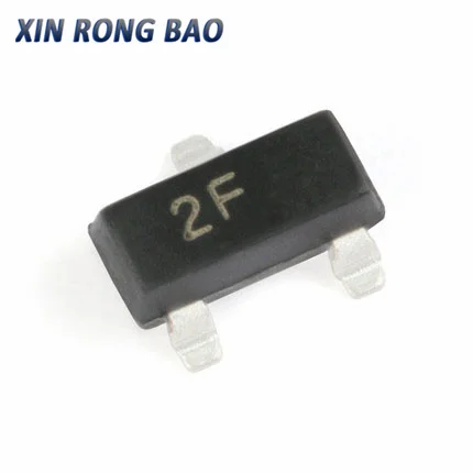 100 шт./лот транзистор MMBT2907ALT1G MMBT2907A MMBT2907 2N2907 2F SOT-23 0.8A/60V SMD транзистор