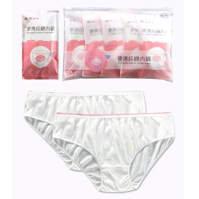 

5 шт., одноразовые дышащие удобные трусы для беременных, M/L/X/XL/2XL/3XL