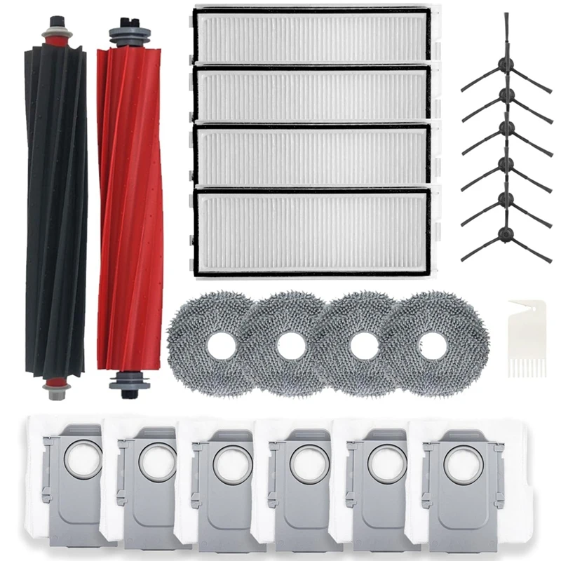 

Запасные части для Roborock Qrevo Master, Qrevo Master аксессуары для робота-пылесоса Kit, щеточный фильтр для швабры