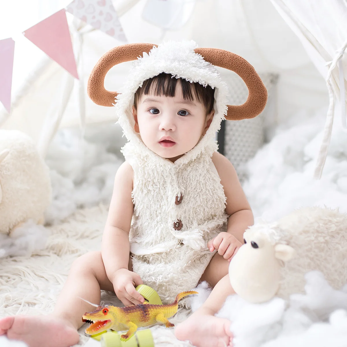 

4 Pcs Simulated Crocodile Model Crawling Toys Animal Figurture Realistic Alligator Educational Plaything Puzzle Pvc Child