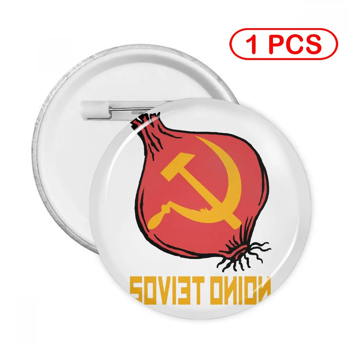 

Marxism Socialism CCCP Soft Button Pin Clothes Brooch Creative Pins Jewelry Decor Cute Badge Soviet Onion Women Child Lapel