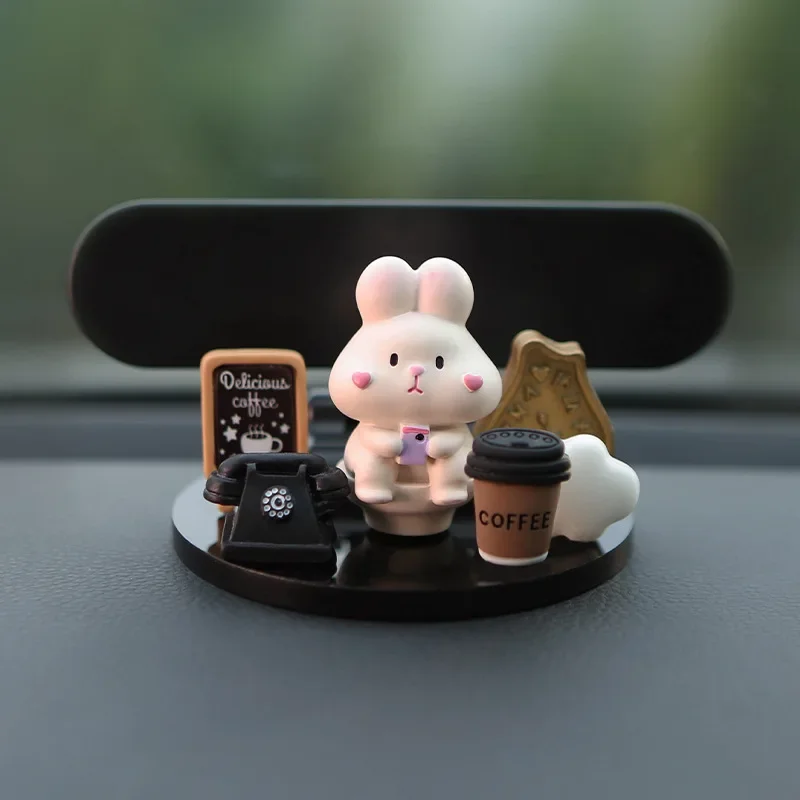 Декоративное украшение для автомобиля сделай сам кролик временная подставка