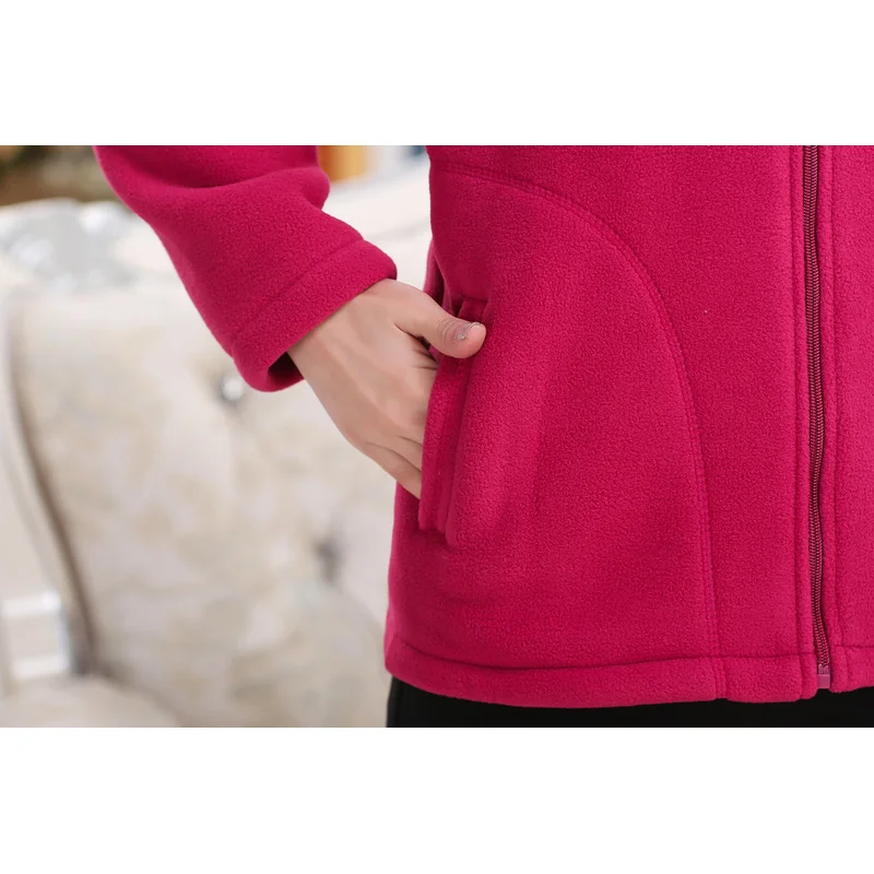 Женская флисовая куртка с верблюжьим волосом кардиган спорт на открытом воздухе