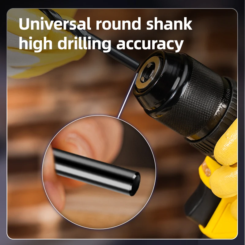 Спиральные сверла Deli 19 в 1 набор сверл с двойной спиральной головкой U-образная