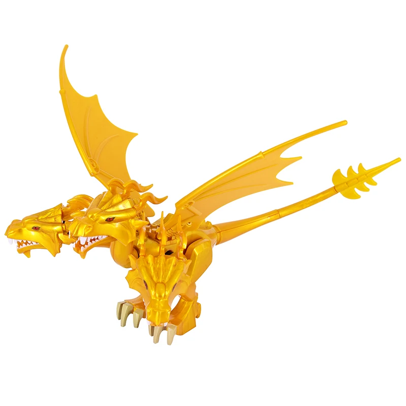 Фигурка Yearly King Hydra MOC 18 см тристоронний дракон с животными коллекция игрушек