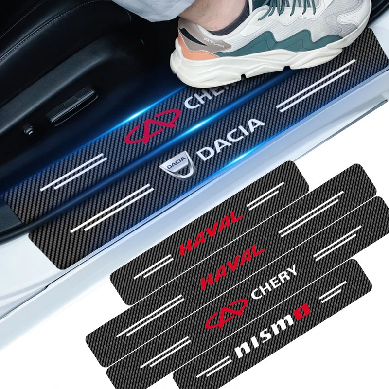 

4pcs Car Threshold Door Sill Protector Anti Scratch for BMW M E36 E38 E39 E46 E52 E53 E87 E90 E91 E92 F01 F02 F07 F15 F16 F30