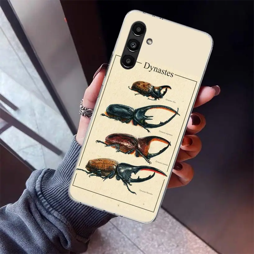 Фото Чехол для телефона Bugs Bees Scientific Decomposition для Samsung Galaxy A17 A16 A15 A14 A13 A56 A55 A54 A53 A36 A35 A34 A33 A26 A25 A24 №3