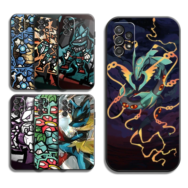 

2022 Pokemon Phone Cases For Samsung Galaxy S20 Lite S20 Ultra S21 S21 FE S21 S22 Plus S22 Ultra Soft TPU Coque Back Cover