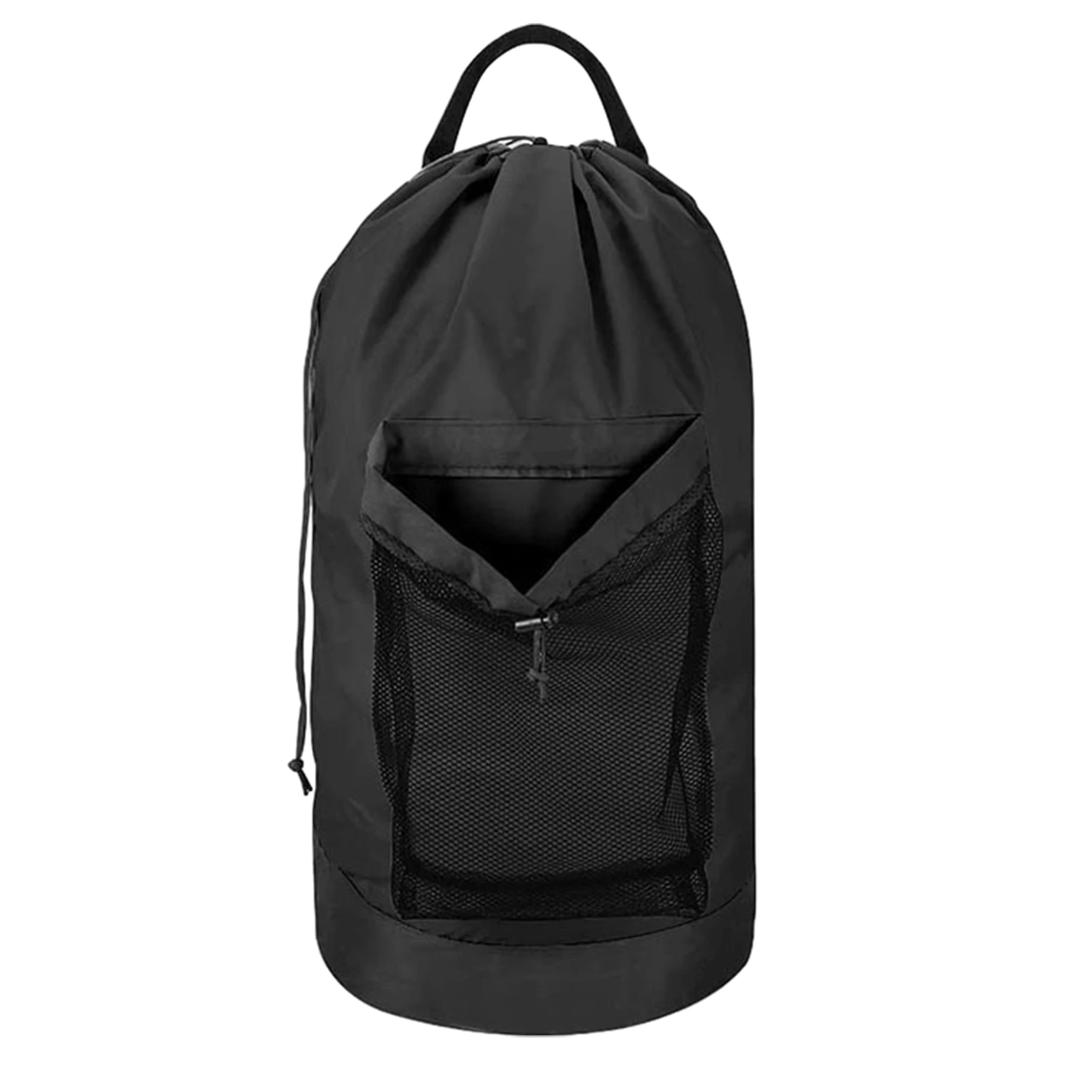 

Laundry Backpack Bag College Dorm Heavy Duty Large Capacity Apartment Waterproof Oxford Cloth Portable With Shoulder Straps