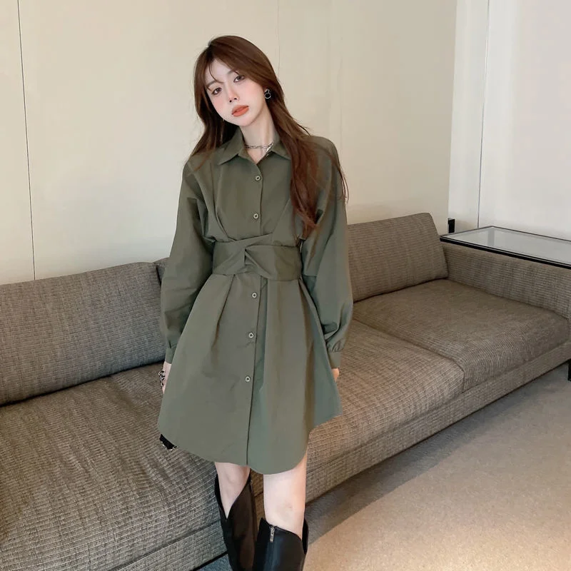 

Polo Shirt Dress Fashion Pants Waist Design Women Blusas Clothes for Women Tops Shirts Blouses