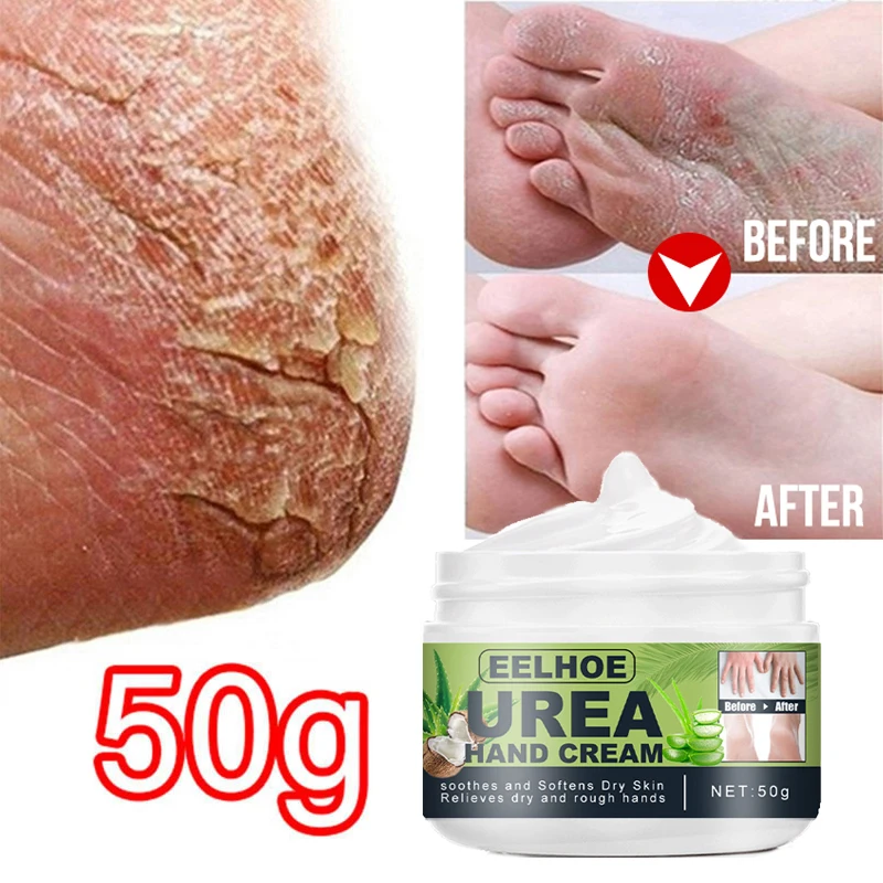 Herbal Anti Crack Foot Cream Anti-Drying Moisturizing Heel Cracked Repair Calluses Remove Dead Skin Foot Mask Hand Feet Care 50g