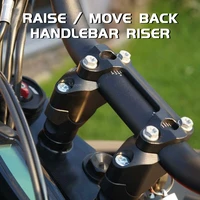 motorcycle handle bar riser clamp extend handlebar adapter mount for 1050 1090 1190 adv 1290 super adventure 1290 super duke gt