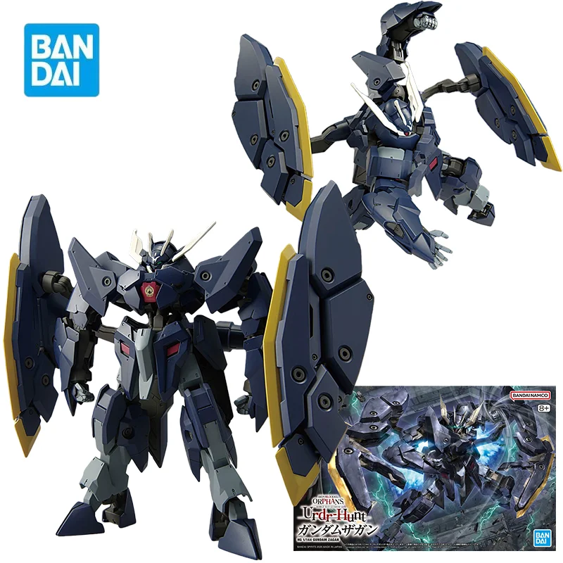 Фото BANDAI HG 1/144 ASW-G-61 GUNDAM ZAGAN Фигурки Gundam: Iron-Clooded Orphans Аниме Модель Комплект Игрушки для Мальчиков Оригинальная Коробка №1