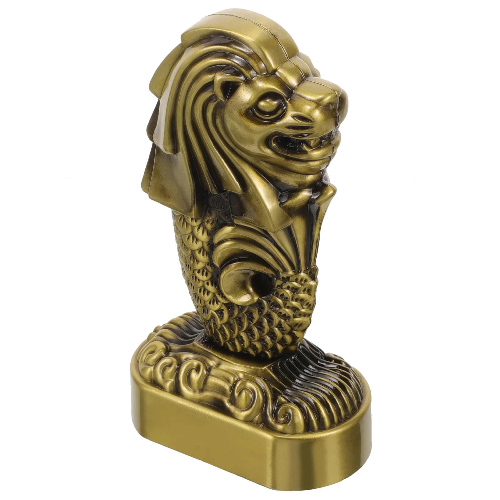 Статуя животного фэн-шуй орнамент с левом металлическая скульптура модель офиса