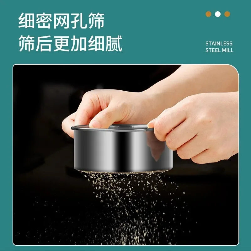 304 дробилка из нержавеющей стали бытовая мельница для муки измельчитель зерновой