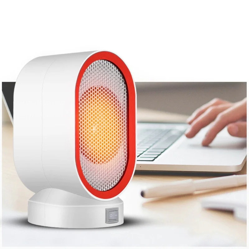 

Mini Electric Heater Portable Home Heating Fan 400W Miniature Low Power Small Sun Heating Machine Low Noise Warm Air Blower