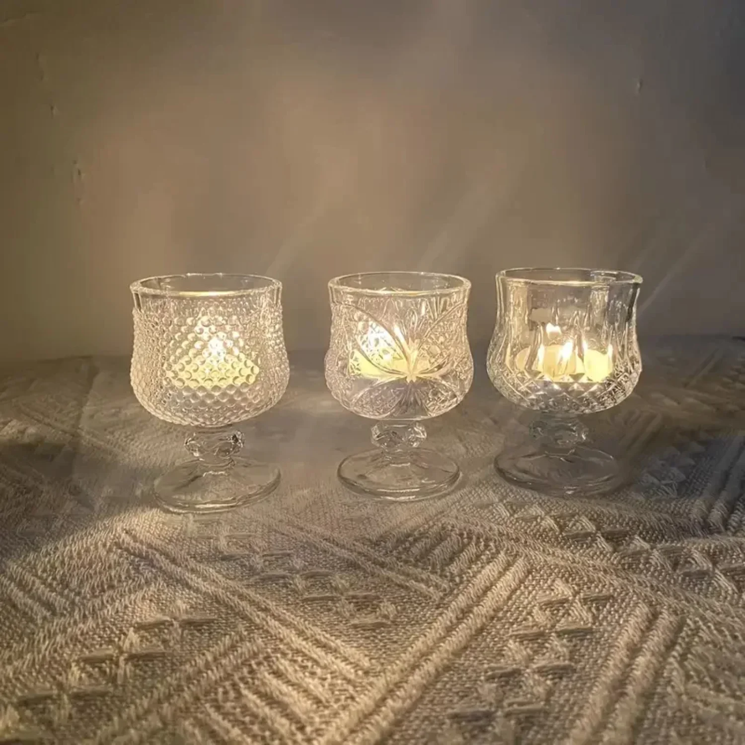 6 шт./компл. стеклянный прозрачный мини-набор чашек для вина с гравировкой
