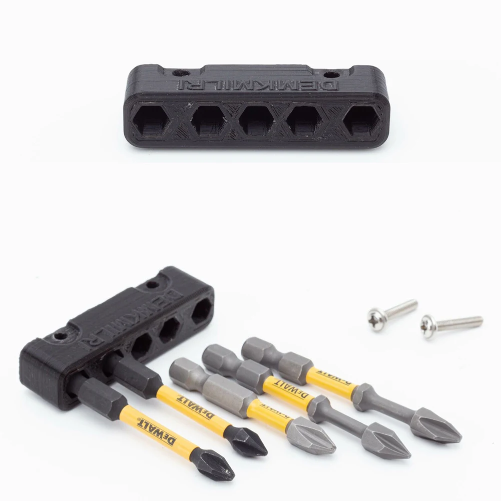 Magnetic Bit Holder 5 Spots Drill Bit Organizer For 18V Power Tools Electrical Drill Accessories