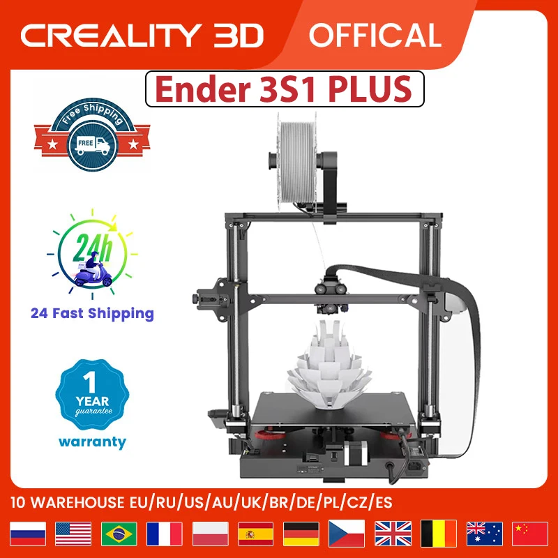 3D-принтер CREALITY Ender-3/3V2/3S1/Ender-3 S1 Pro/Ender-3 Plus FDM